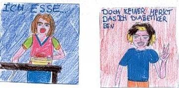 Melanie und der Diabetes