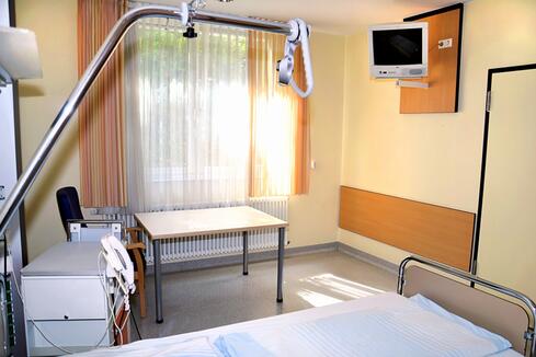 Patientenzimmer der Nuklearmedizin am Klinikum Konstanz