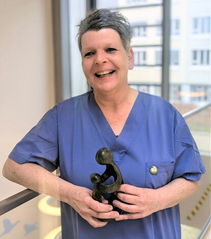 Martina Stöckler (Pflegefachkraft der Station Churfirsten)