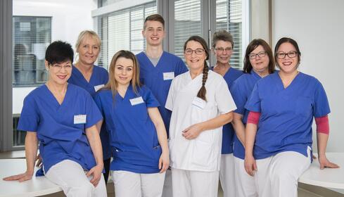 Das Pflegeteam der Station Belchen