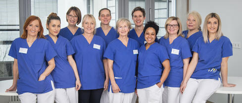 Das Pflegeteam der Station Bodanrück