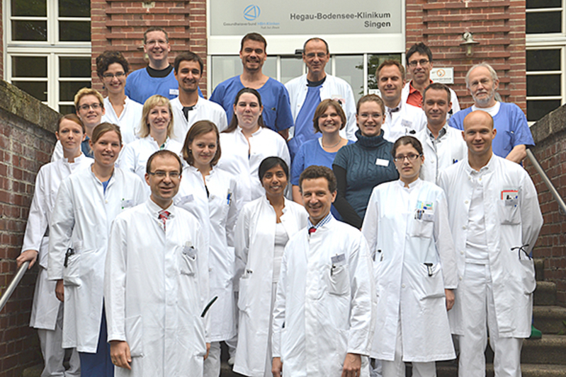 Das Team der Inneren Medizin am Hegau-Bodensee-Klinikum Singen