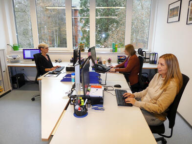 Das Sekretariatsteam der Pathologie Singen