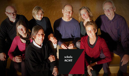 Ensemble schola8 unter der Leitung von Dr. Wolfram Lucke gestaltet den OFFENEN HIMMEL musikalisch. Bild: Dr. Wolfram Lucke.