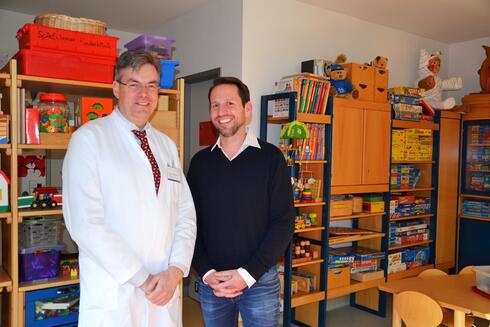 Spendenübergabe Wolf